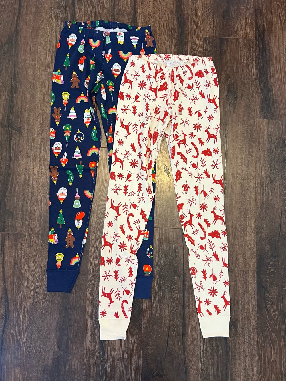 Two pairs of Hanna Andersson unisex pajama bottoms-BRAND NEW